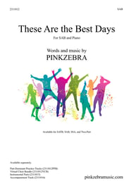 These Are the Best Days SAB choral sheet music cover Thumbnail